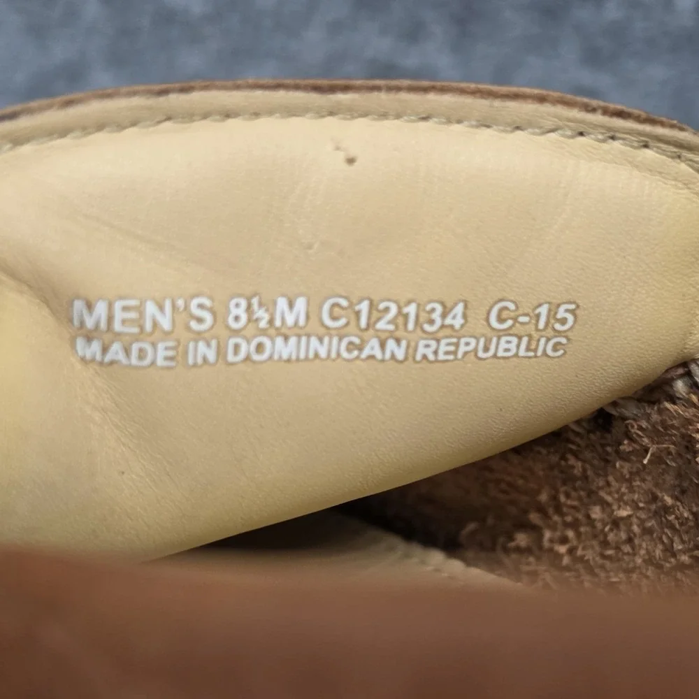 Cole Haan Grant Canoe Penny Loafers Mens 8.5M Brown Leather Driving Shoes C12134